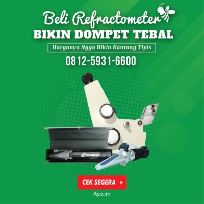 Promo Refraktometer Tidak Bikin Kantong Tipis