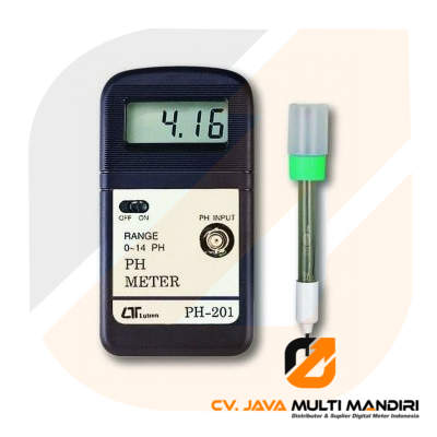 Alat Ukur pH Meter Lutron PH-201
