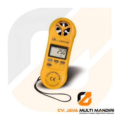 Alat Ukur Kecepatan Angin Digital Lutron LM-81AM